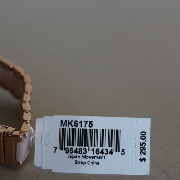 MICHAEL KORS MINI BLAIR WATCH ROSE GOLD MK6175 - Picture 7 of 8